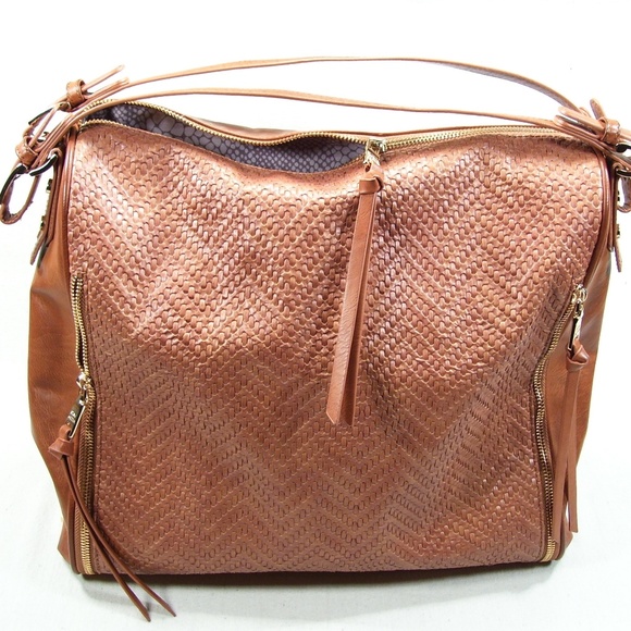 Steve Madden Handbags - Extra Large Faux Leather Satchel